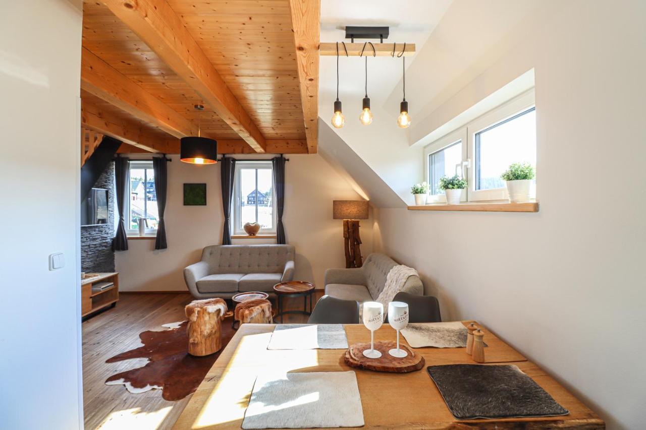 Woodhome - Luxury Mountain Apartment Horna Mała Upa Zewnętrze zdjęcie